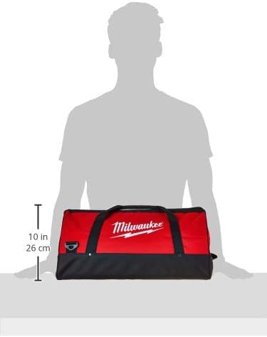 Milwaukee canvas tool bag interior pockets organize tools for quick access