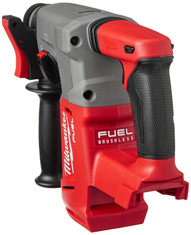 Milwaukee D-handle grip provides stable control during operation.