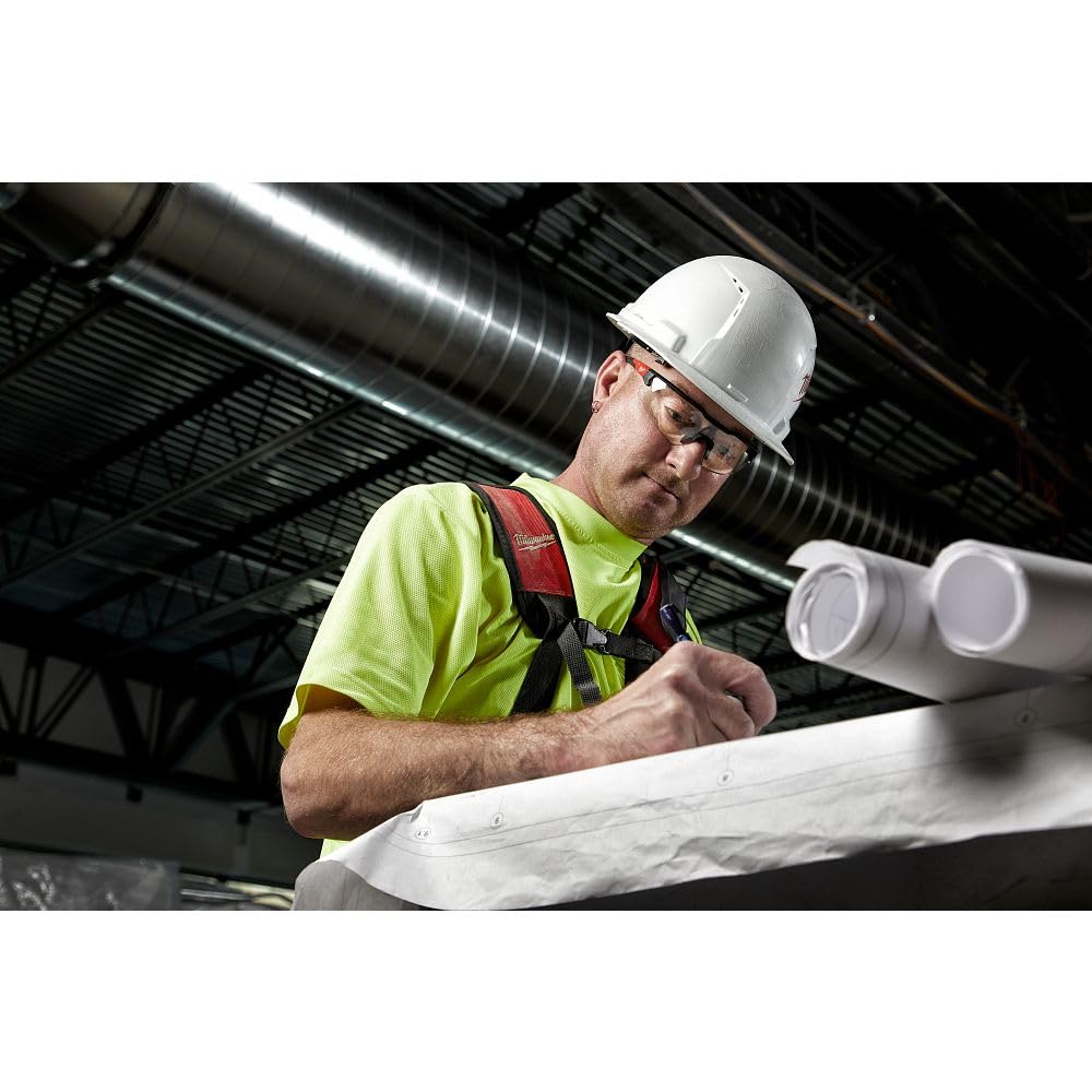 Milwaukee Electric glasses include a limited lifetime warranty card for peace of mind.
