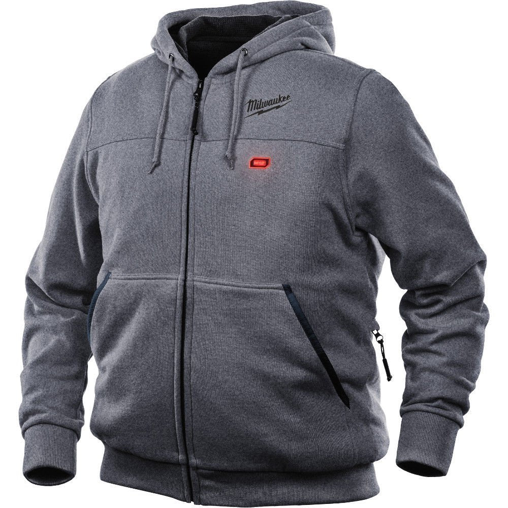 Milwaukee heated hoodie M12 pocket design provides convenient hand warmth