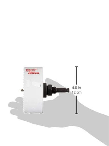Milwaukee hole saw kit case and drill bits for organized on-site work