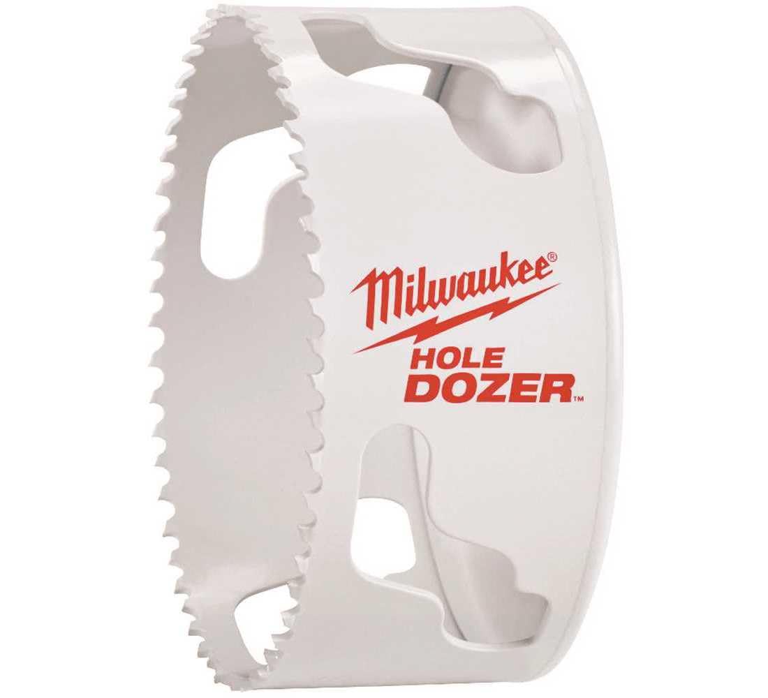 Milwaukee Ice Hardened Hole Saw 4-1/4 inch for durable metal and wood cuts.