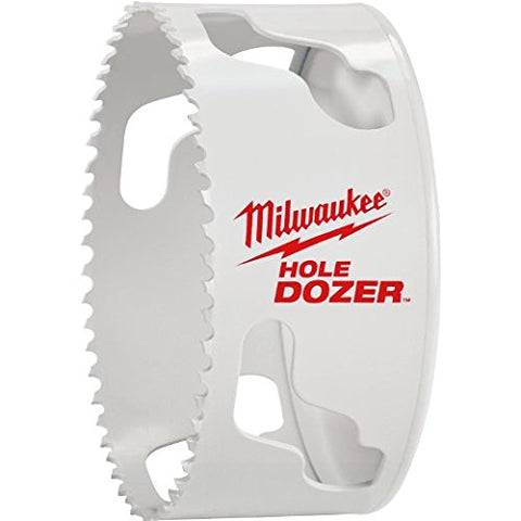 Milwaukee Ice Hardened 4-inch hole saw for durable metal and wood cutting