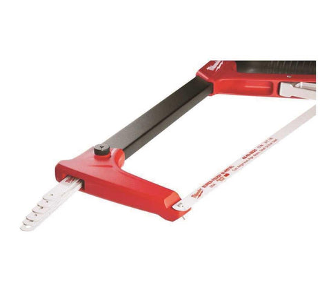Milwaukee internal blade storage keeps up to six extra blades handy.