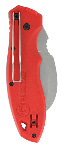 Milwaukee hawk bill knife lanyard hole for easy carry.