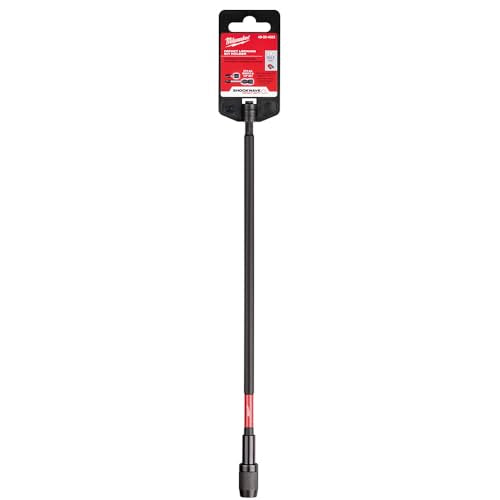 Milwaukee locking bit holder with quick-release collar enables one-handed tip change