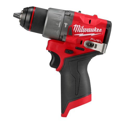 Milwaukee M12 FUEL brushless motor close-up, highlighting efficient power for versatile tasks.