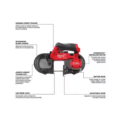 Milwaukee M12 FUEL in action cutting metal with cordless precision