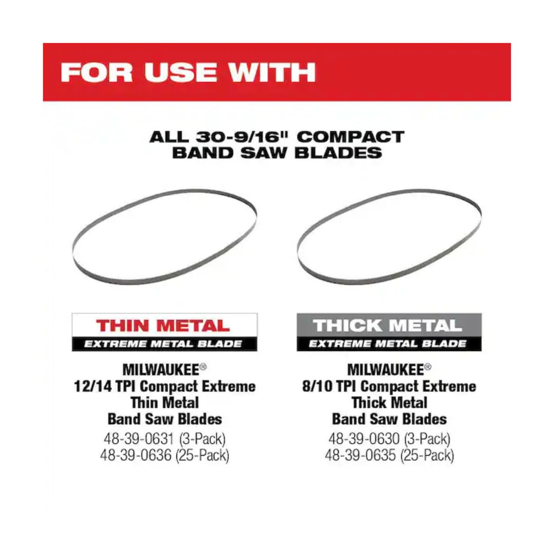 Milwaukee M12 FUEL built-in work light illuminates the cut area