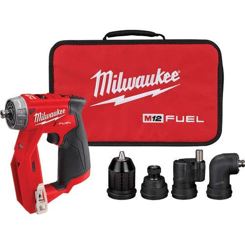 Milwaukee M12 FUEL installation drill driver compact tool for tight spaces and versatile fastening.