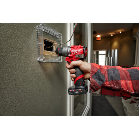 Milwaukee M12 FUEL mechanical clutch detail for controlled driving.
