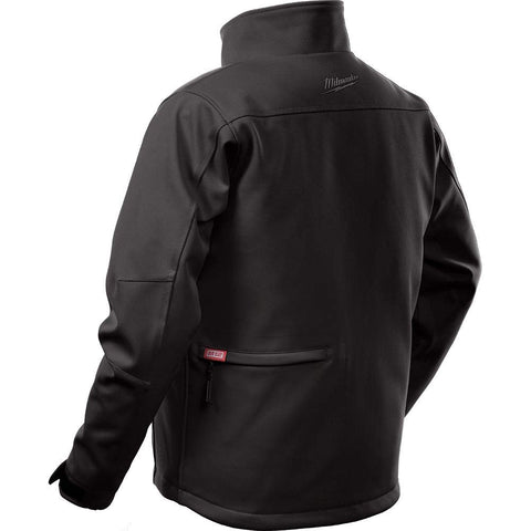 Milwaukee M12 heated jacket in use outdoors shows flexible warmth for changing conditions.