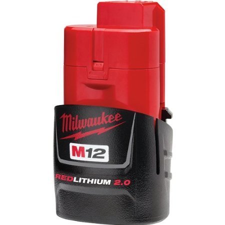 Milwaukee M12 REDLITHIUM 2.0 set with charger, ready for quick recharges during work.