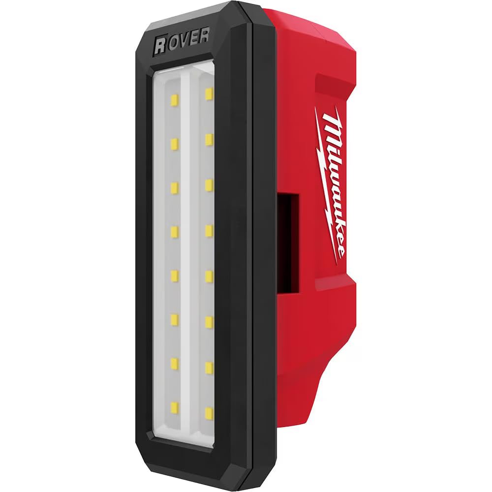 Milwaukee M12 Rover USB charger on board, keeps devices powered on site.