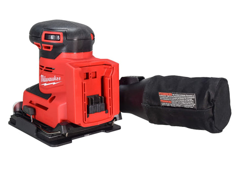 Milwaukee 2649-20 in-use scenario demonstrating low vibration and efficient finish.