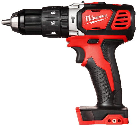 Milwaukee M18 CBLPD-0 bare tool with 1/2 in chuck for high-torque drilling.