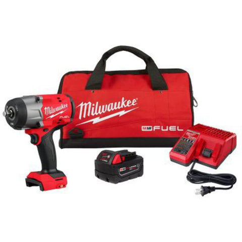 Milwaukee M18 FUEL 1/2-in impact wrench with friction ring for quick socket changes