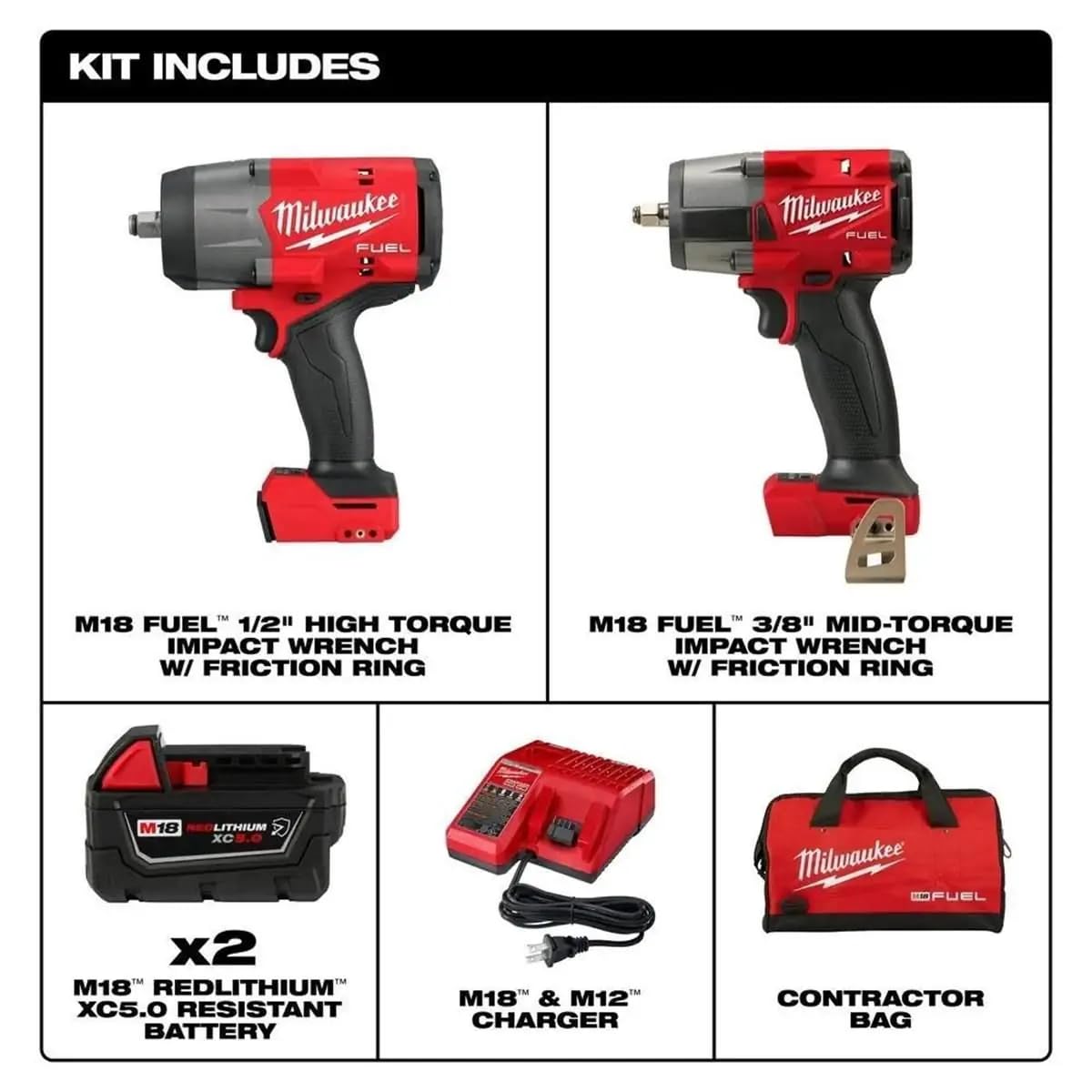 Milwaukee M18 FUEL 12-HTIW close-up on 3/8 MTIW head, highlighting precise torque control.