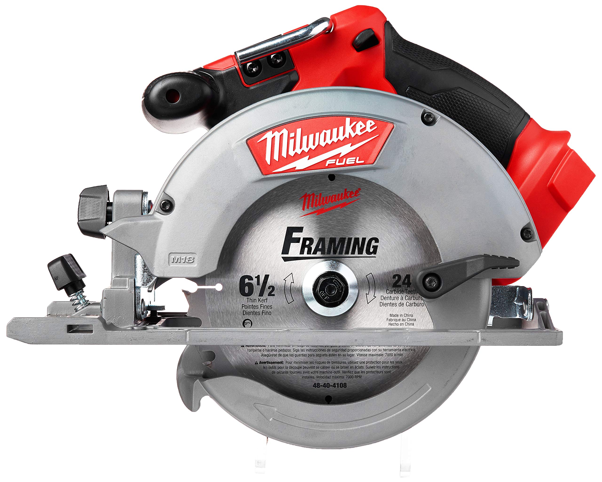 Milwaukee M18 Fuel brushless motor close-up for efficient cutting