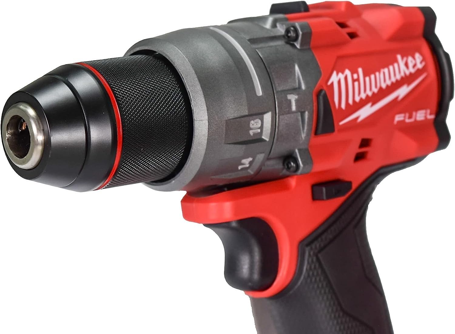 Milwaukee M18 FUEL batteries on charger ready for duty.