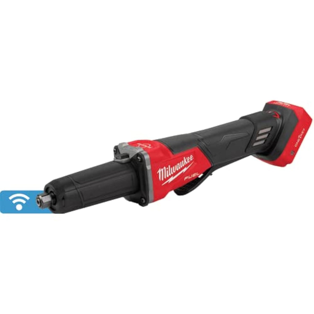 Milwaukee M18 FUEL braking die grinder with paddle switch for precise control