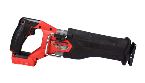 Milwaukee M18 Fuel Sawzall LED light brightens the work area for precise cuts.