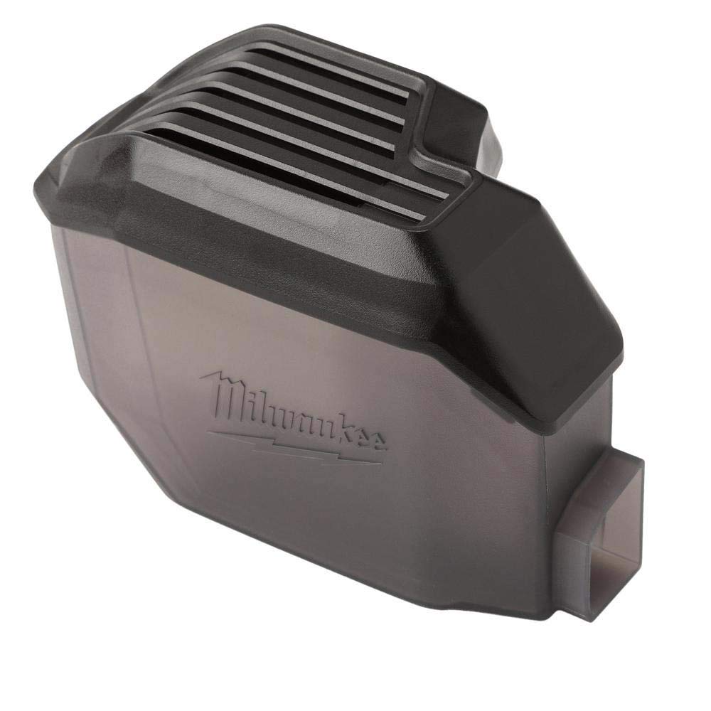 Milwaukee 2648-20 close up of trigger and grip for comfortable handling