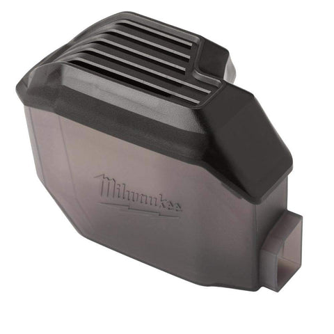 Milwaukee 2648-20 close up of trigger and grip for comfortable handling
