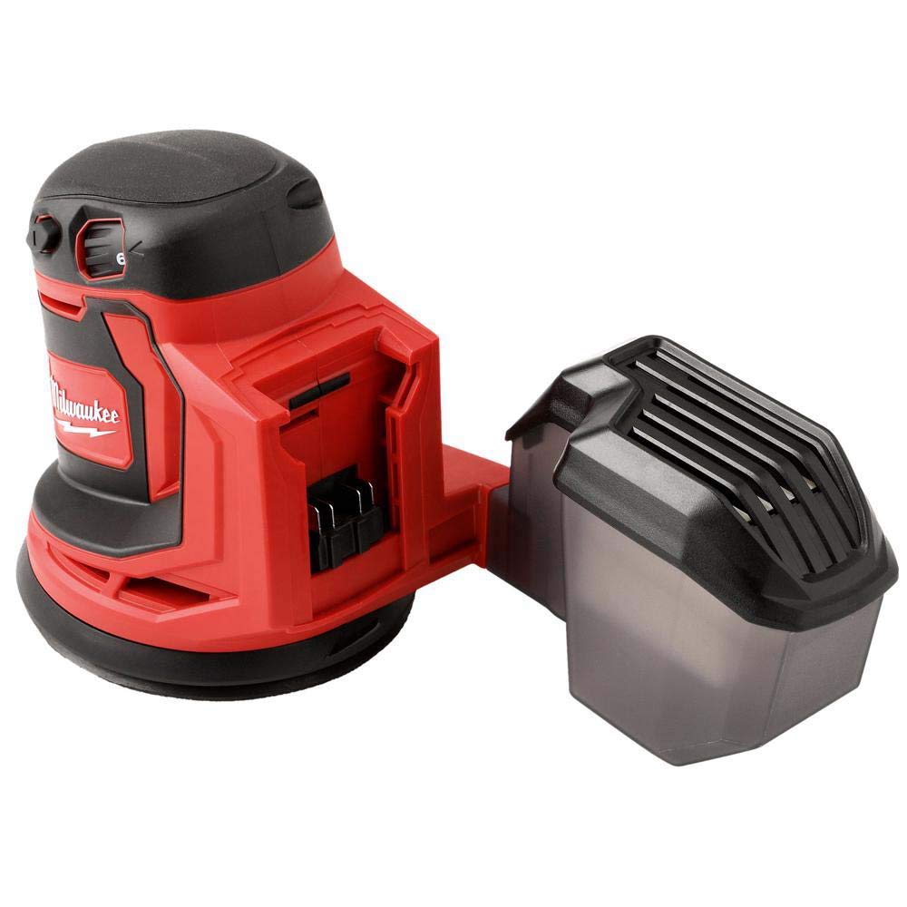 Milwaukee 2648-20 top profile illustrating variable speed dial for control