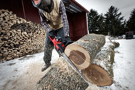 Milwaukee M18 HD12.0 in-use with drill showing fade-free power under load.