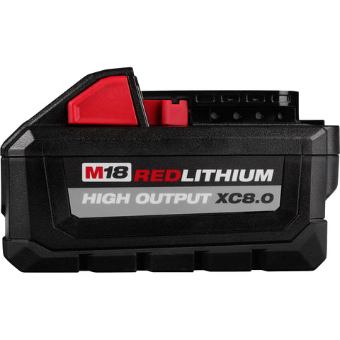 Milwaukee M18 pack with guide and packaging ready for on-site use and installation