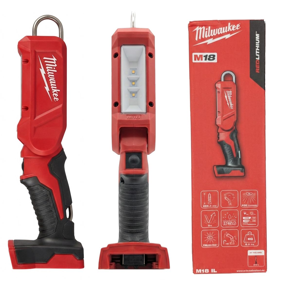 Milwaukee M18IL-0 LED Stick Light with 3 LEDs for bright portable illumination