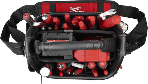 Milwaukee PACKOUT 10 in structured tote packout mounting compatibility with the system.