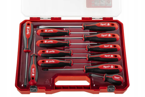 Milwaukee screwdrivers with permanent ID markings for fast recognition.