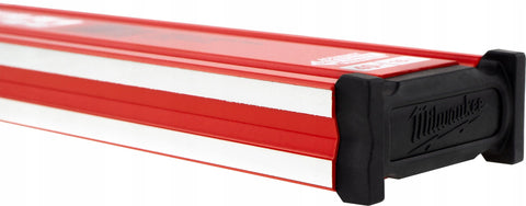 Using Milwaukee Redstick Slim Level on a wall for quick alignment