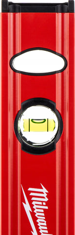 Measuring surface extended to 120 cm on Milwaukee Redstick Slim Level