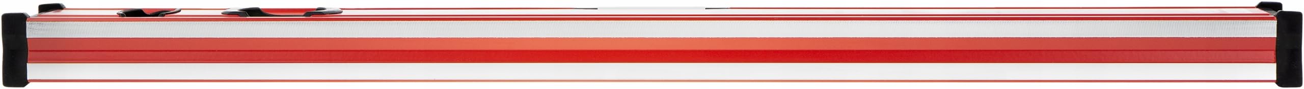 High visibility red and black Milwaukee Redstick Slim Level color