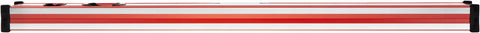 High visibility red and black Milwaukee Redstick Slim Level color