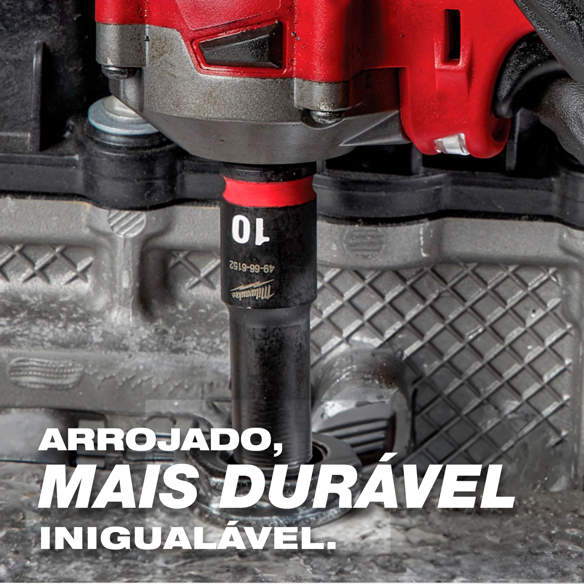 Milwaukee set includes labeled sizes for easy identification during projects.