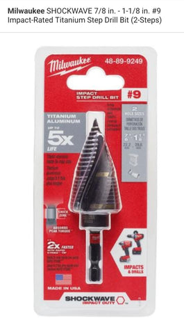 MILWAUKEE SHOCKWAVE 48-89-9249 compact case storage keeps bits organized