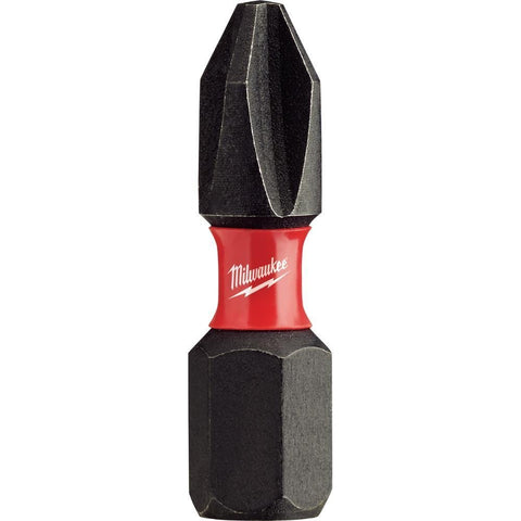 Milwaukee Shockwave forged tips ensure maximum grip during drive.
