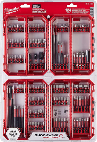 Milwaukee SHOCKWAVE laser hardened tip for extended wear resistance