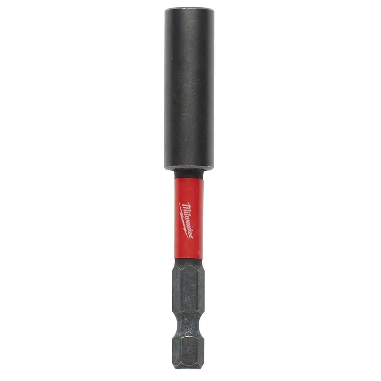 Milwaukee Shockwave magnetic bit tip holder 3-inch securely grips bits for tough fastening