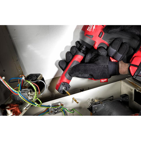 Milwaukee Shockwave internal Shockzone absorbs peak torque for protection.