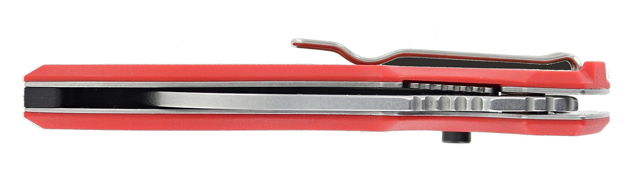 Milwaukee stainless steel hawk bill compact knife.