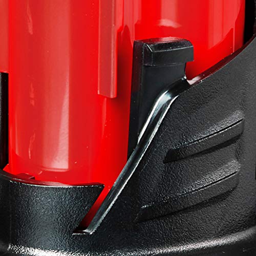 Milwaukee M12 battery charges quickly in 30–75 minutes