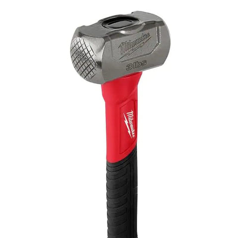 Milwaukees 3lb fiberglass-core hammer delivers steady power through reinforced construction