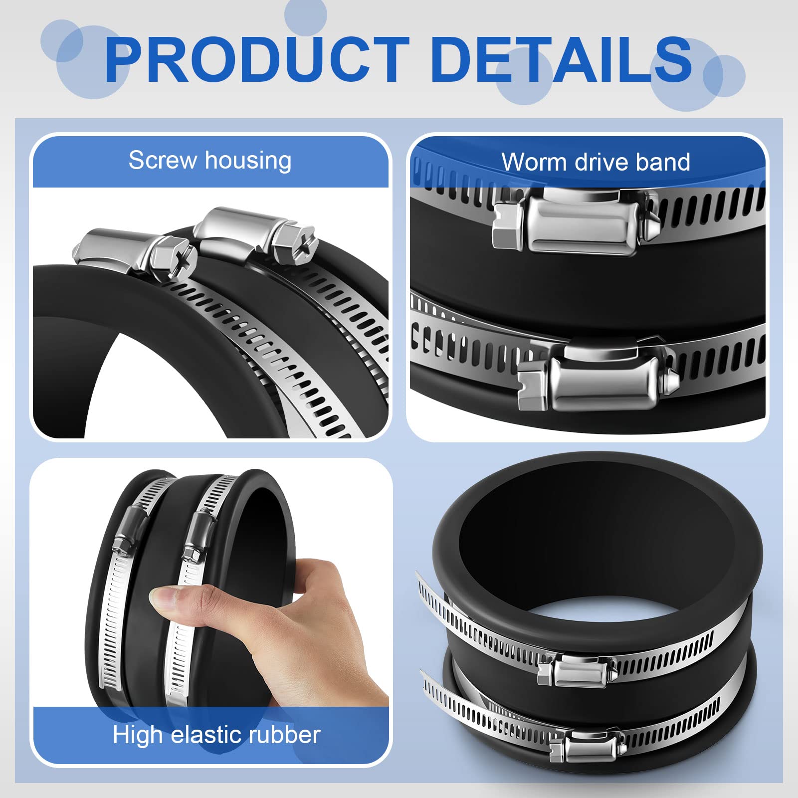 Minatee dust collection fittings showing simple tool-free installation.