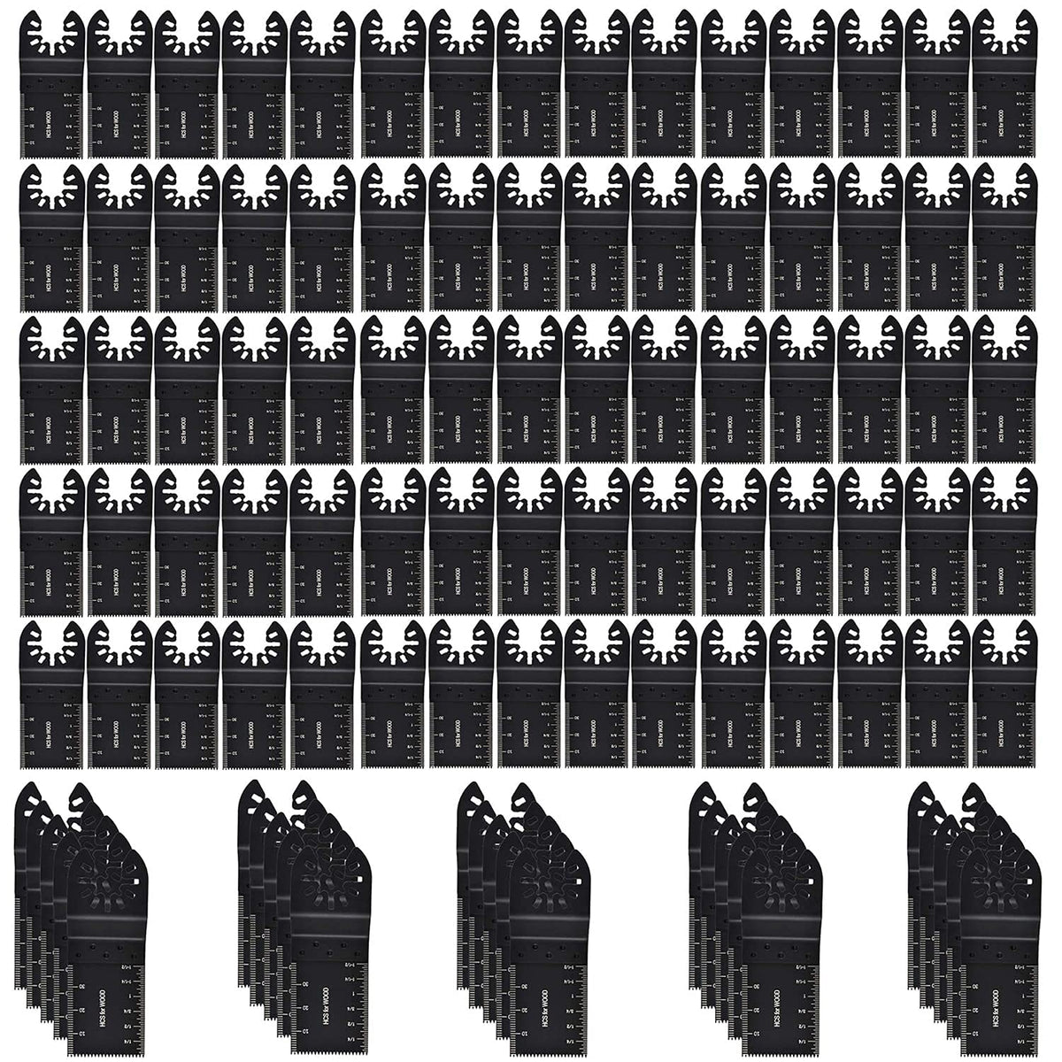 MinCHI257 universal oscillating blades kit for fast wood cuts