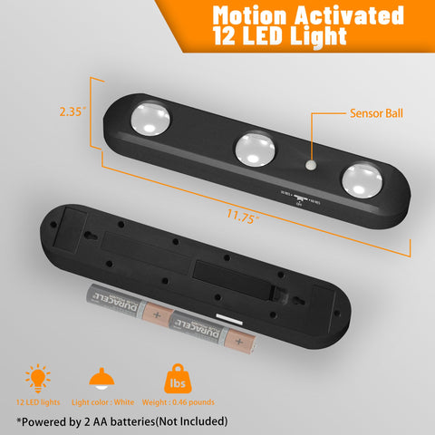 Mind&Action gun safe light rotatable LED lens for directional lighting